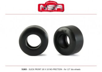 NSR 5283 Slick Front – 18 X 10 – No Friction For 13 Ø Wheels