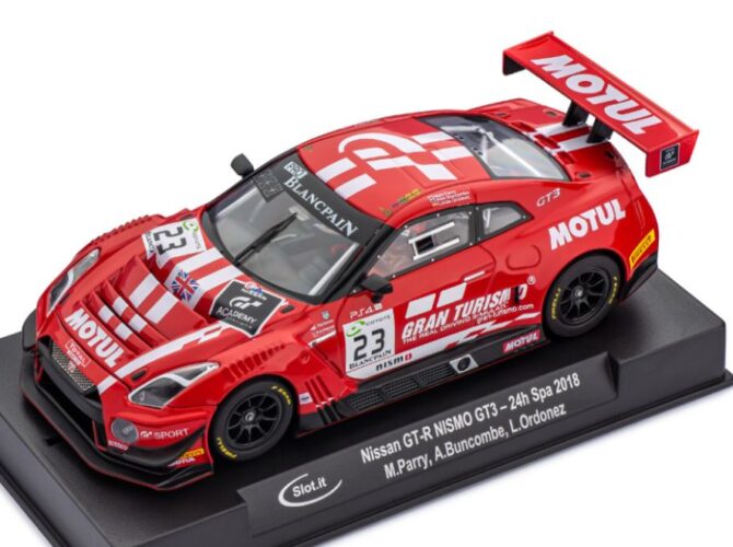 Slot.it CA49a Nissan GT-R Nismo GT3 n.23 24h Spa 2018