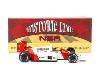 NSR Historic Line Formula 86/89 No.12 Ayrton Senna Ref: NSR-HL07