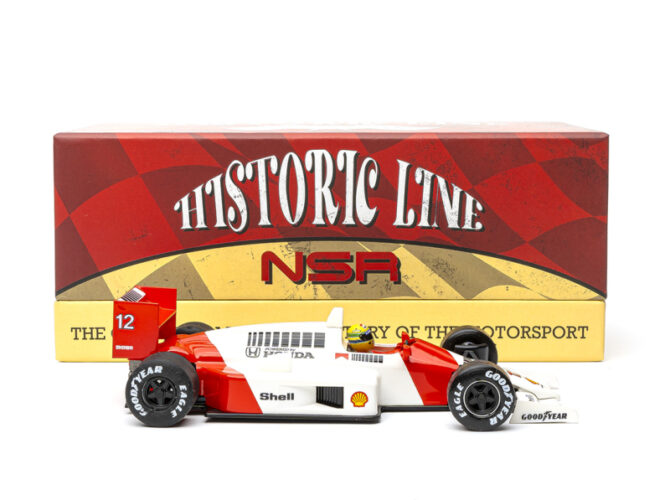 NSR Historic Line Formula 86/89 No.12 Ayrton Senna Ref: NSR-HL07