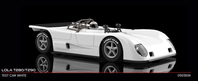 Coming soon! NSR Lola T280/290 Test Car White. Ref: NSR-0509